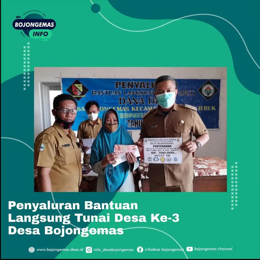 PENYALURAN BLT DANA SEDA TAHAP 3 TAHUN ANGGARAN 2021